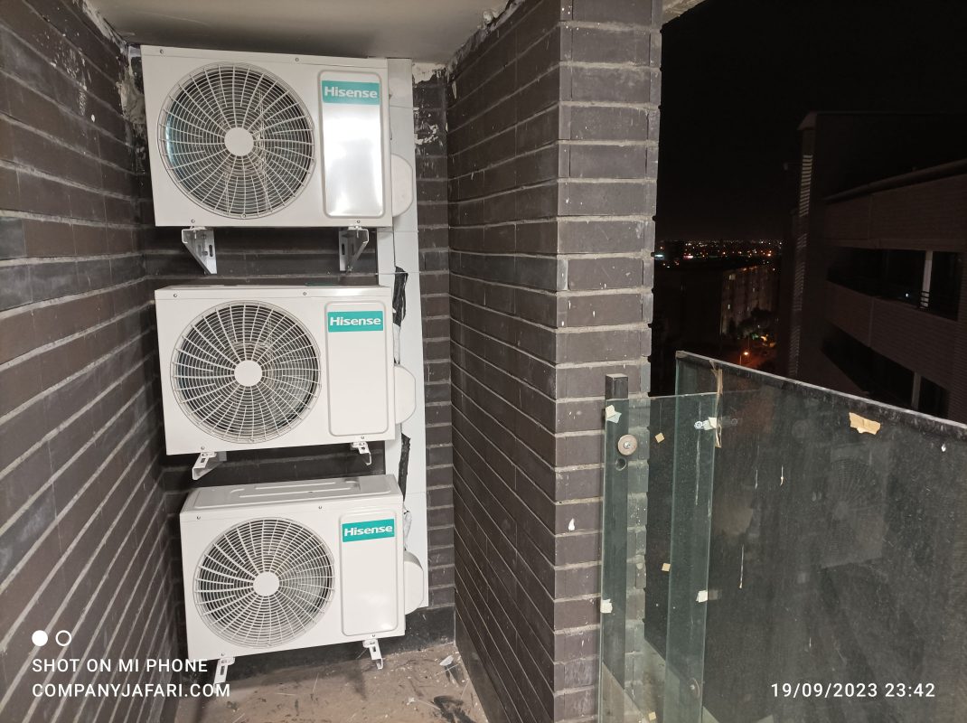 نصب و تعمیر وی آر اف vrf در کاشان